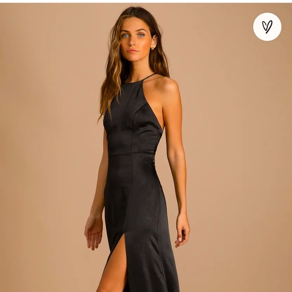 Black formal dress